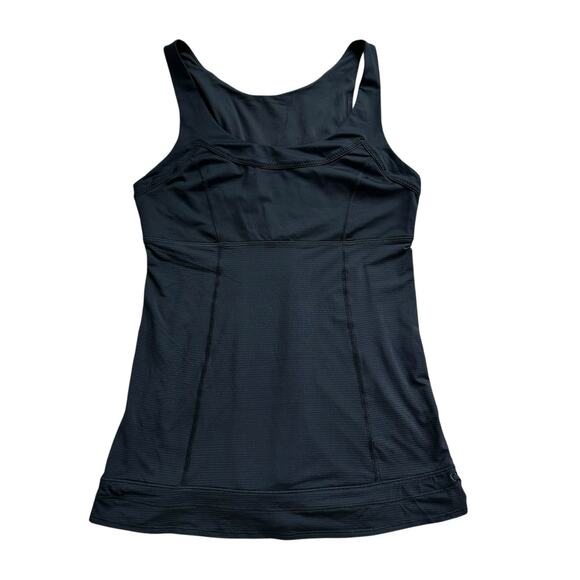 Lululemon Run Tame Me black pinstripe sleeveless tank top - Picture 9 of 9
